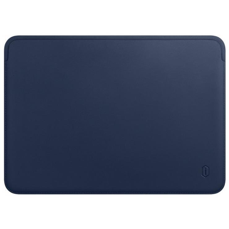 фото Чехол для ноутбука WIWU Skin Pro II PU Leather Sleeve для Apple MacBook Neo/Pro 13/Air 13 (синий)