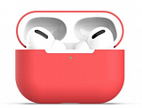 фото Чехол Silicone Case для AirPods 3 силиконовый (красная камелия)