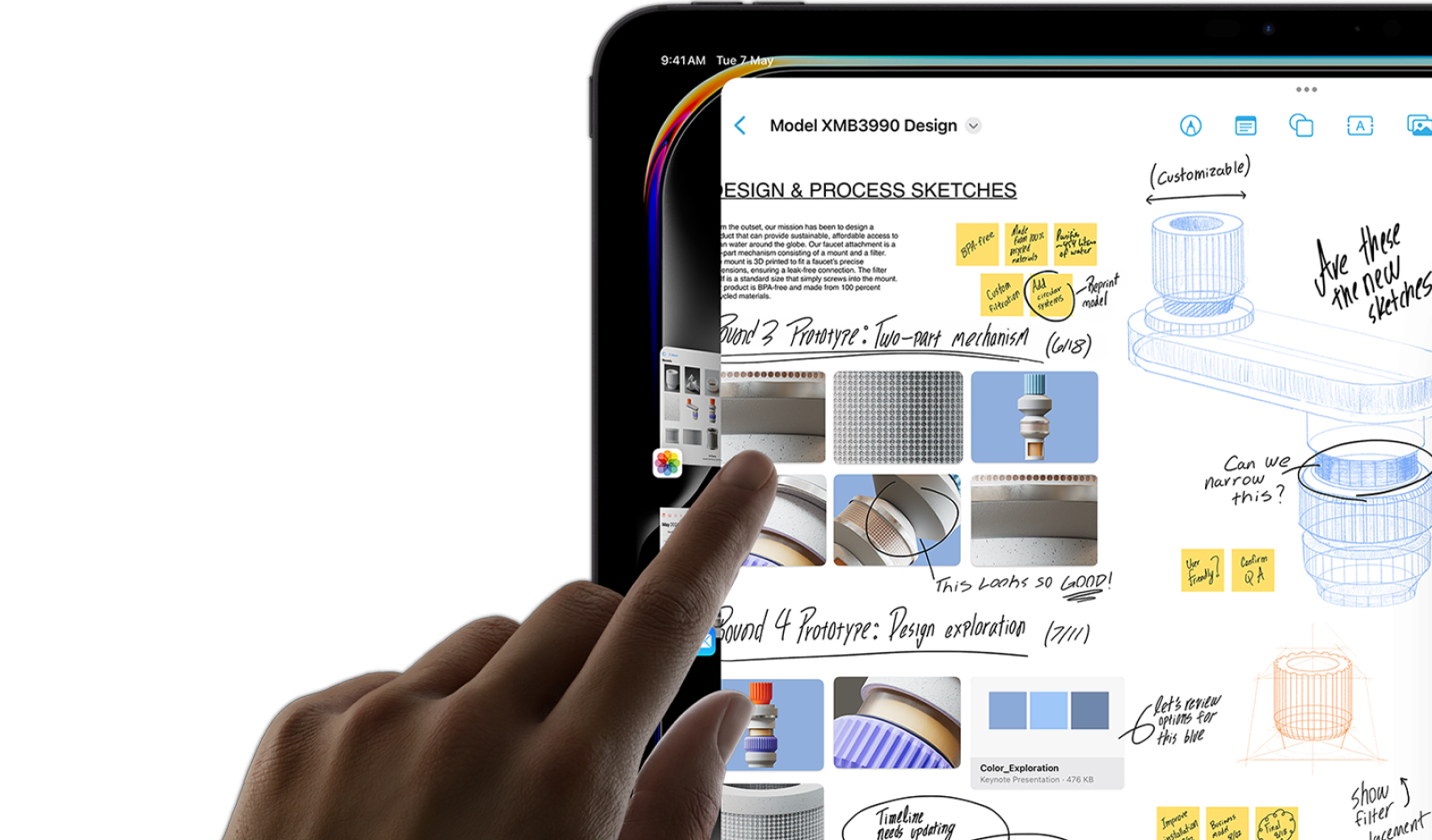 Apple iPad Pro 11 (2024) 256Gb Wi-Fi with Standard glass (Silver)