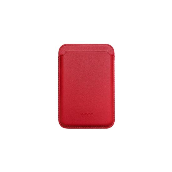 фото Чехол K-Doo Leather Wallet MagSafe (Red)