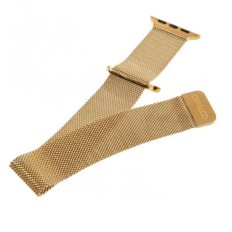 фото Ремешок нержавеющая сталь COTEetCI W6 Magnet WH5203-GD для Apple Watch Series 1/2 42mm (золотой)