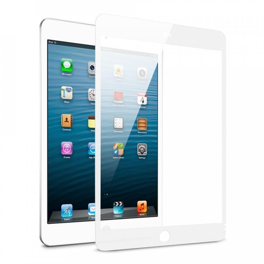 фото Защитное стекло Spigen GLAS Protector для Apple iPad mini /mini 2/mini 3 цветное (белый) (SGP10124)