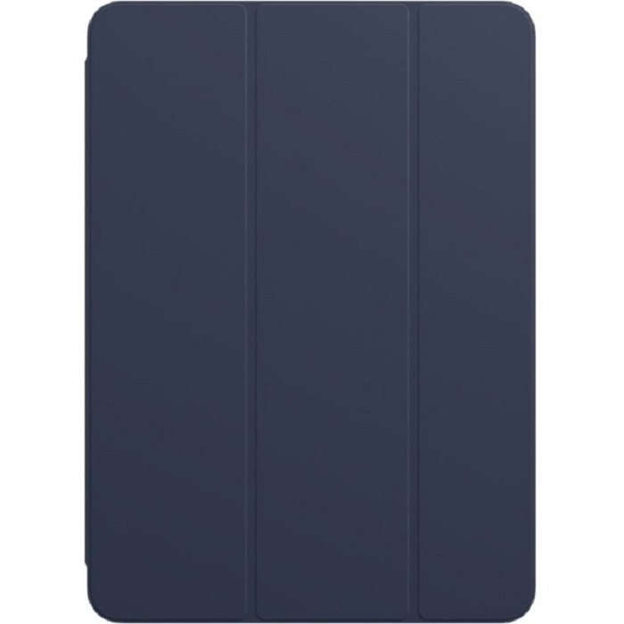 фото Чехол-книжка Mutural Folio Case для Apple iPad Pro 12.9 (2020/2021/2022) (полиуретан с подставкой) (темно-синий)