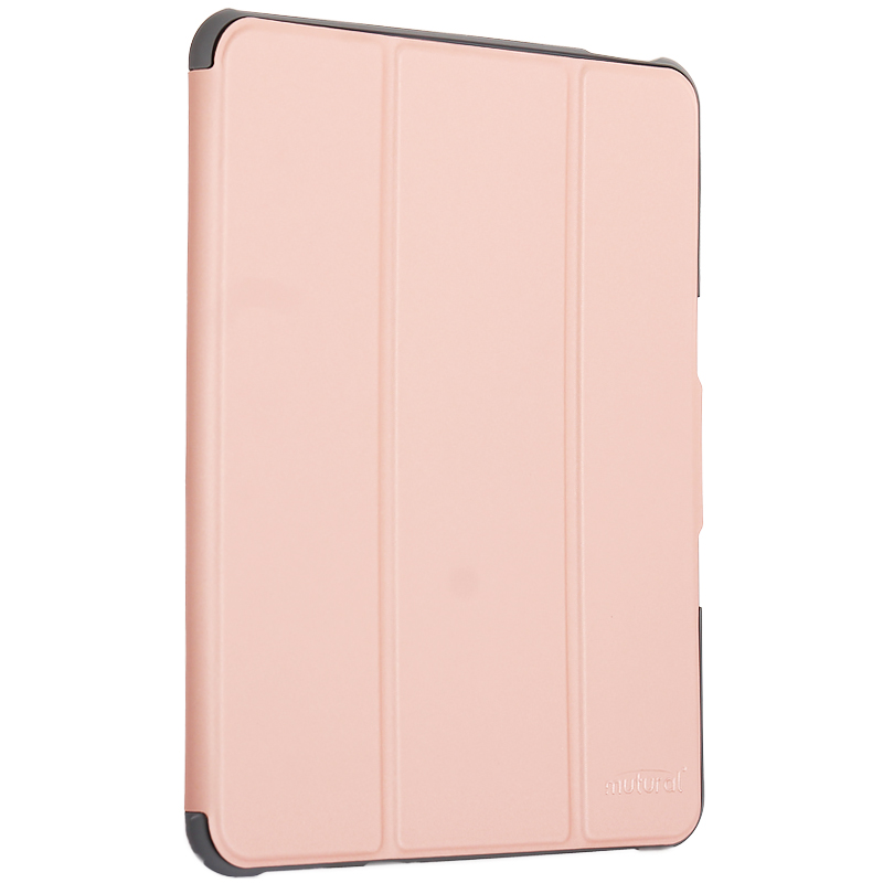 фото Чехол-книжка Mutural Folio Case для Apple iPad Pro 12.9 (2020/2021/2022) (полиуретан с подставкой) (розовый)
