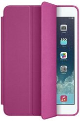 фото Чехол-книжка Smart Case для Apple iPad Pro 11 (2018) / Pro 2 (11) 2020 / Pro 3 (11) 2021 (искусственная кожа с подставкой) (фуксия)
