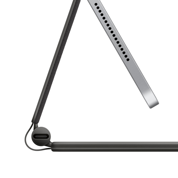 фото Apple Magic Keyboard с трекпадом для iPad Pro 11" (3-го и 4-го поколений) и iPad Air (4-го и 5-го поколений) русская раскладка (черный) (MXQT2)