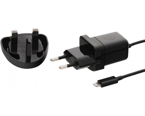 фото Сетевое зарядное устройство Griffin PowerBlock 5W 1A Lightning 90 см (черный) GA36560